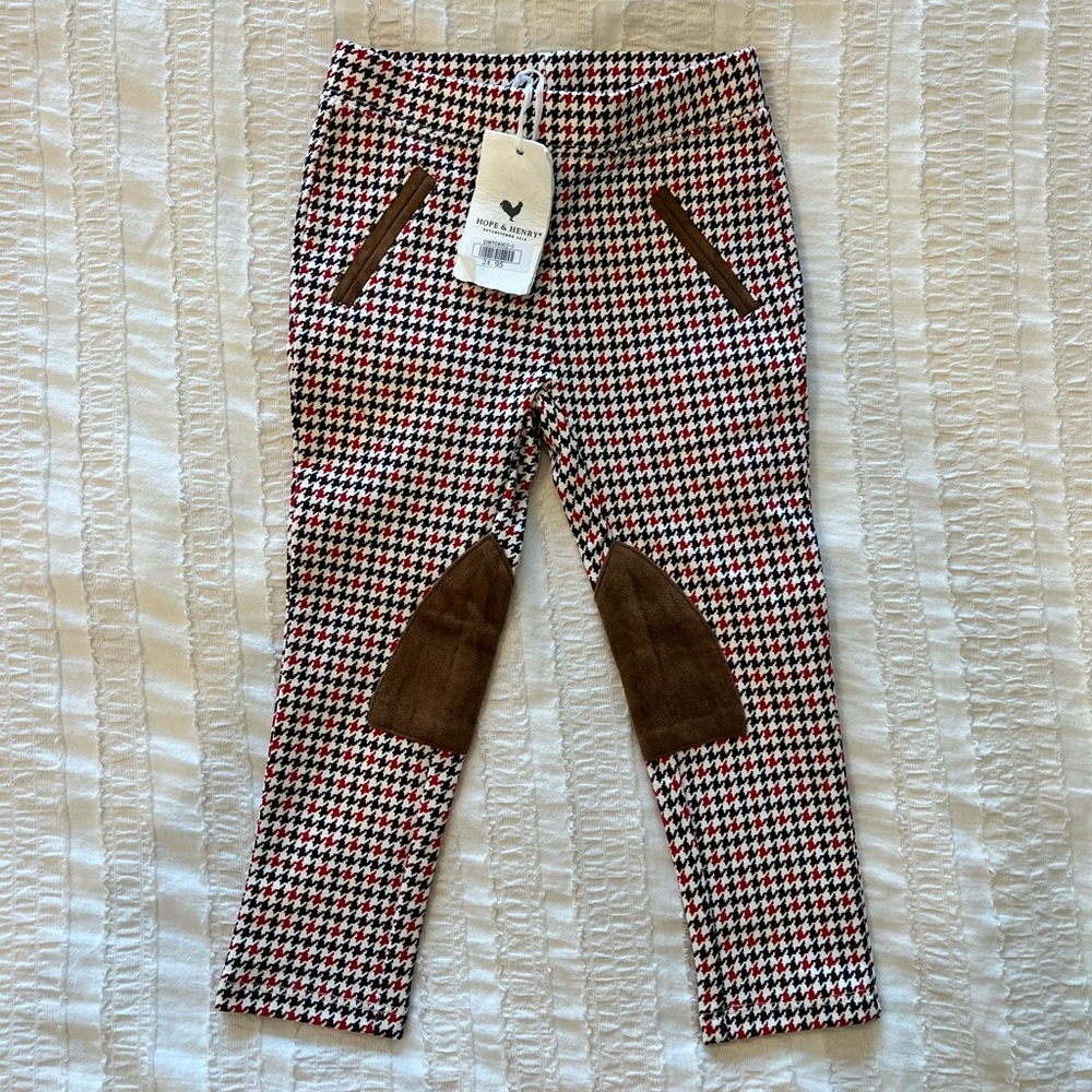 NWT Hope & Henry Toddler Riding Legging